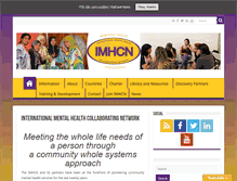 Tablet Screenshot of imhcn.org